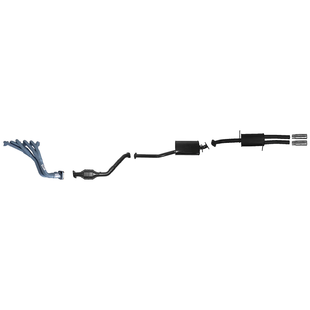 PACEMAKER EXTRACTORS, CAT & CATBACK EXHAUST SYSTEM FITS FORD FALCON BA BF FG 4.0L XR6 UTE 10/2002-10/2016 (PP4490-08)