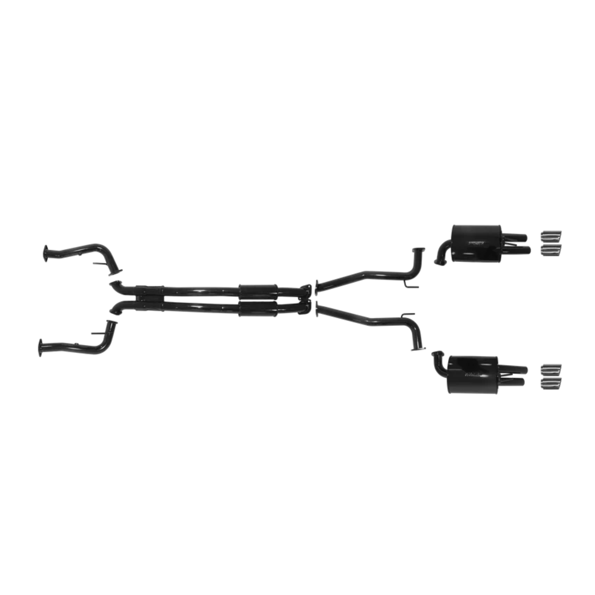 PACEMAKER TWIN 3" CAT BACK EXHAUST SYSTEM FITS HOLDEN COMMODORE VE 6.0L LS2 V8 SEDAN/WAGON 7/2006-3/2013 (PP5381-51)
