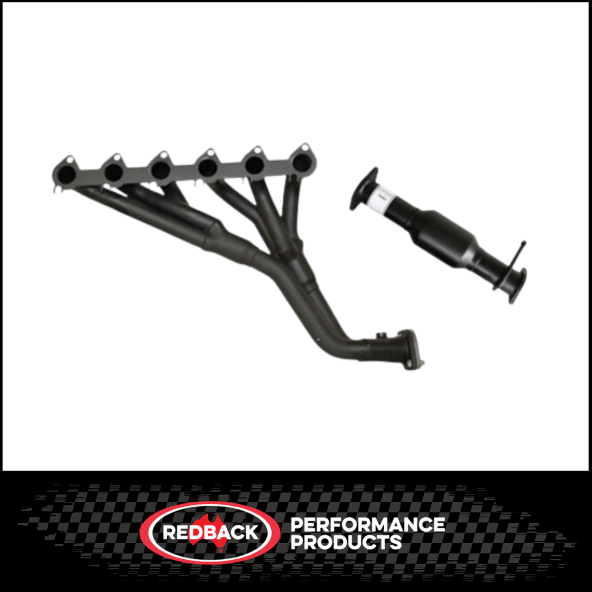 REDBACK EXTRACTORS & CAT KIT FITS FORD FALCON EA EB ED EF EL AU 4.0L 6CYL