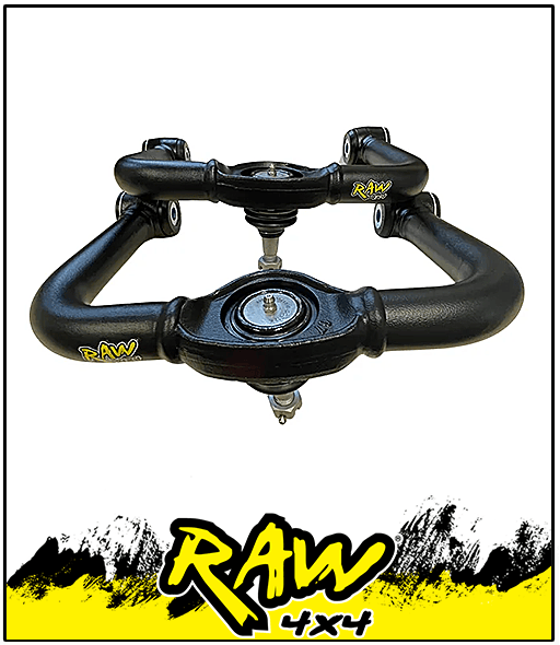 RAW 4X4 FRONT UPPER CONTROL ARMS FITS TOYOTA HILUX GUN126R N80 2015-ON (RCA350)