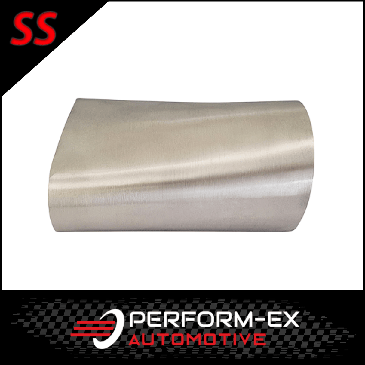 4" STAINLESS STEEL OVAL TO ROUND EXHAUST ADAPTOR PIPE (AD400-OV)