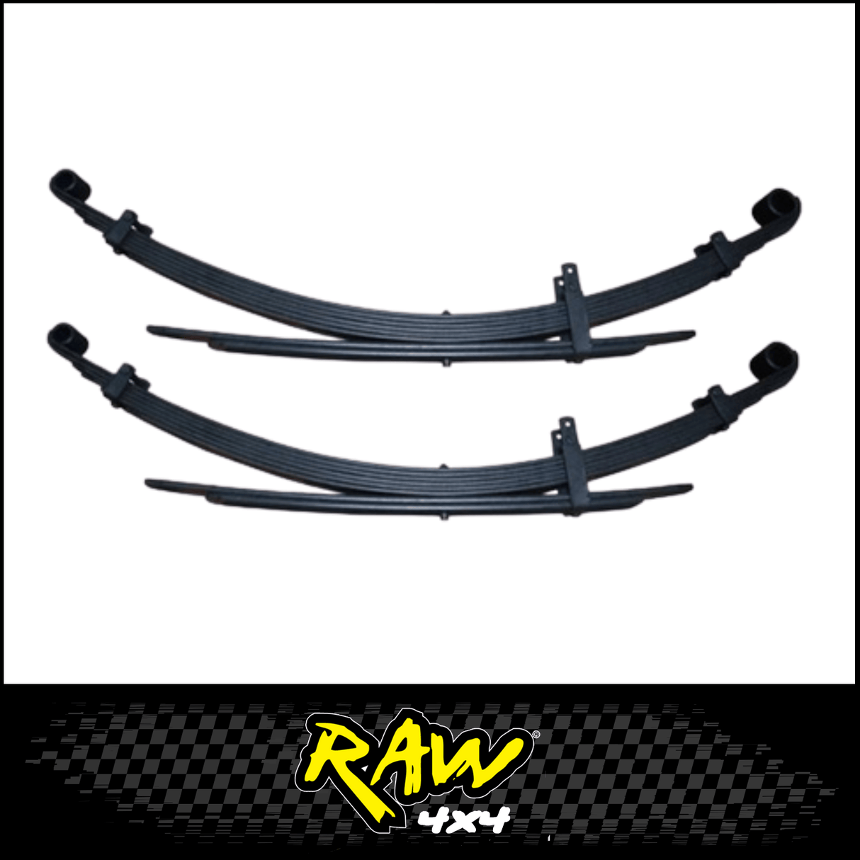 RAW 4X4 REAR 2" RAISED LEAF SPRINGS FITS FORD RANGER PXI PXII PXIII 9/2011-6/2022
