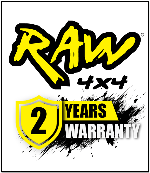 RAW 4X4 REAR 2" RAISED LEAF SPRINGS FITS TOYOTA LANDCRUISER VDJ79R 2012-2025 DUAL CAB (PAIR)