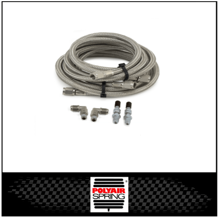 POLYAIR STAINLESS STEEL AIRLINE UPGRADE KIT (SSAIRKIT)
