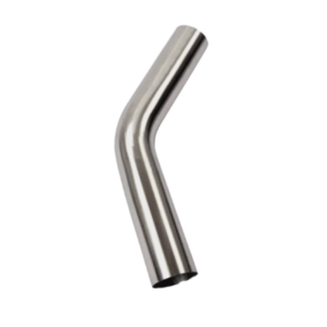 2" 51MM X 45 DEGREE MANDREL BEND 304 STAINLESS STEEL EXHAUST PIPE (SSB20045-304)