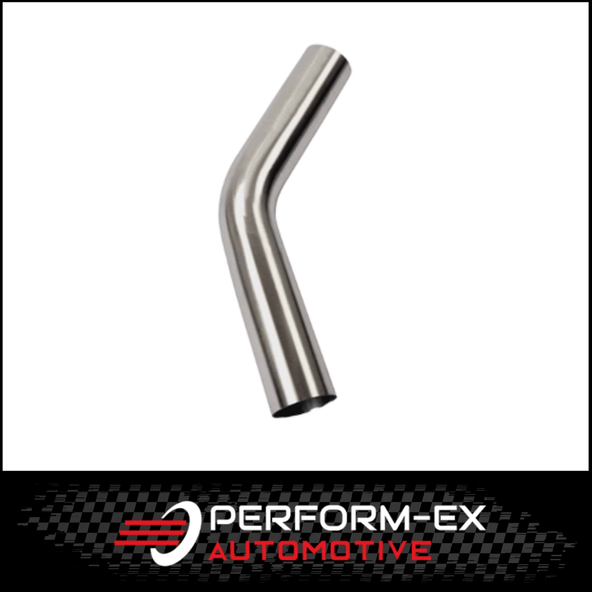 2" 51MM X 45 DEGREE MANDREL BEND 304 STAINLESS STEEL EXHAUST PIPE (SSB20045-304)