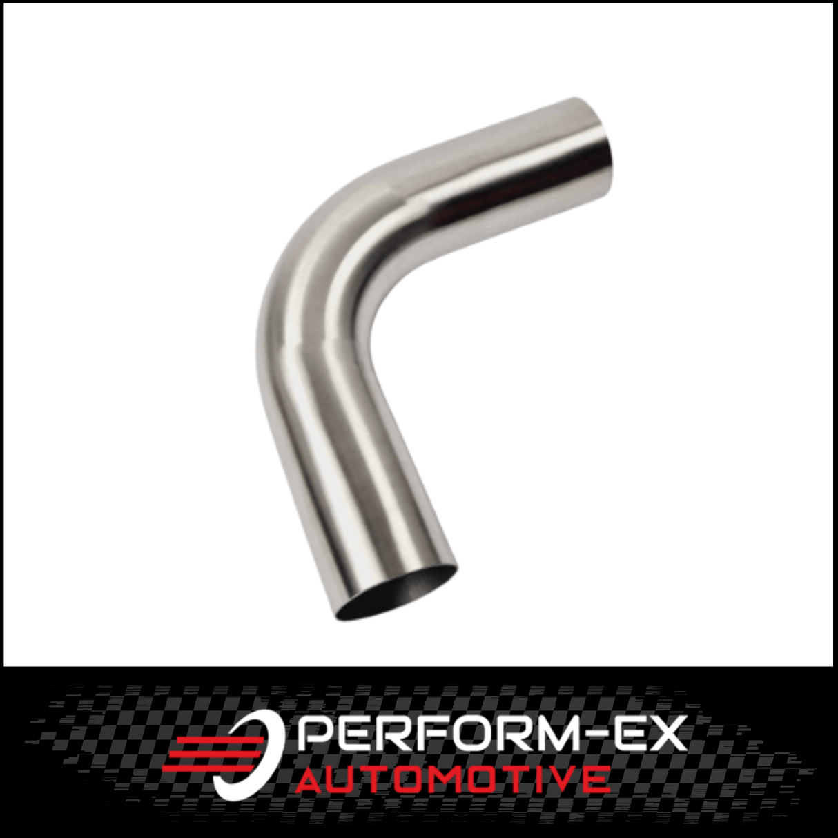 3" 76MM X 90 DEGREE MANDREL BEND 304 STAINLESS STEEL EXHAUST PIPE (SSB30090-304)