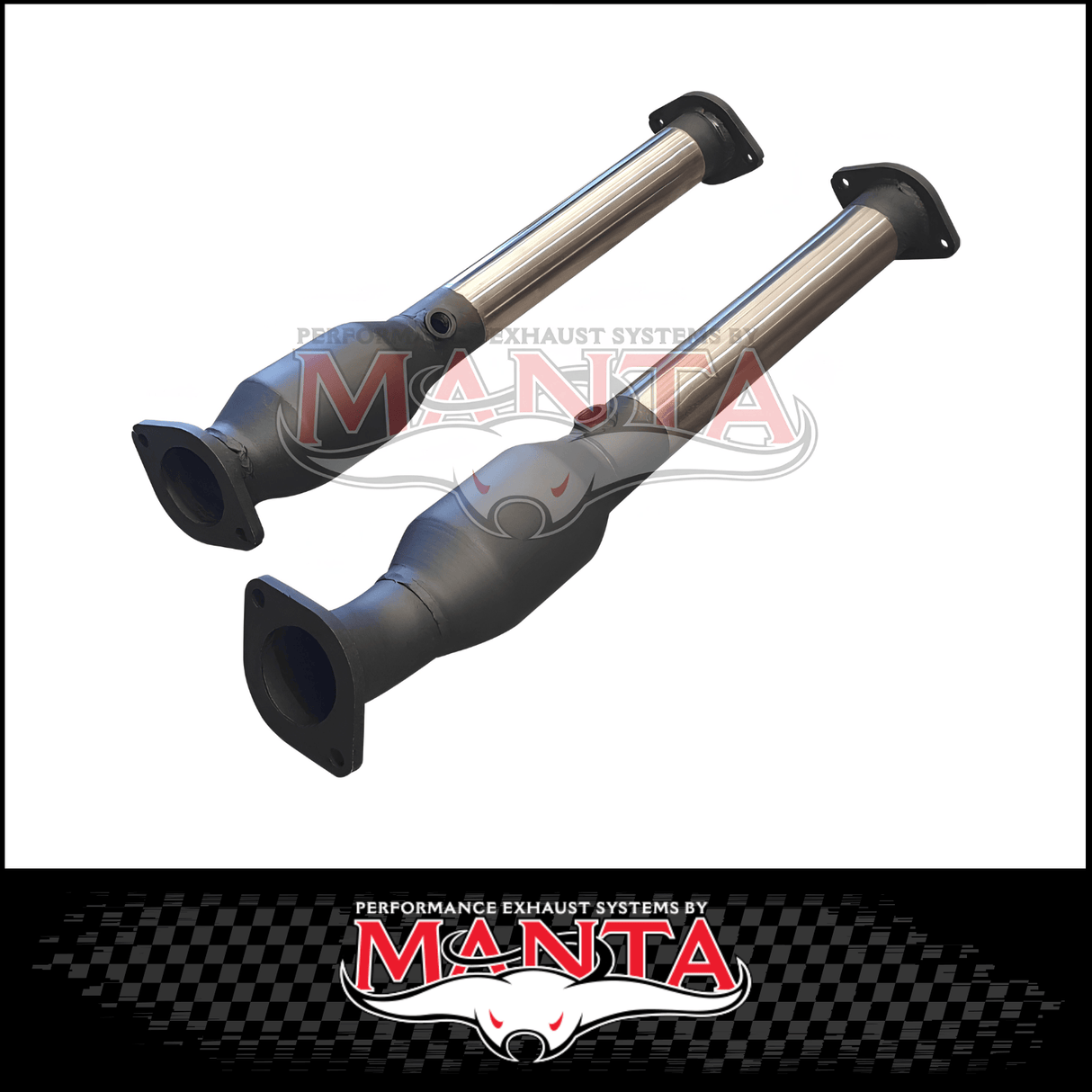 MANTA ENGINE BACK EXHAUST SYSTEM WITH RESONATOR CENTRE & BI-MODAL INTEGRATION FITS NISSAN PATROL Y62 WARRIOR 5.6L V8 2023-2026 (MKNI0129)