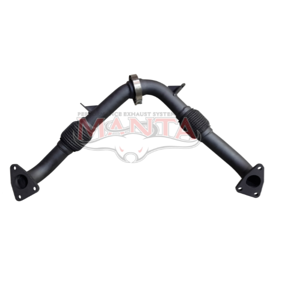 MANTA 1 7/8" CROSS OVER PIPE FITS TOYOTA LANDCRUISER VDJ76R 4.5L V8 2007-2025 (SSMBE294)