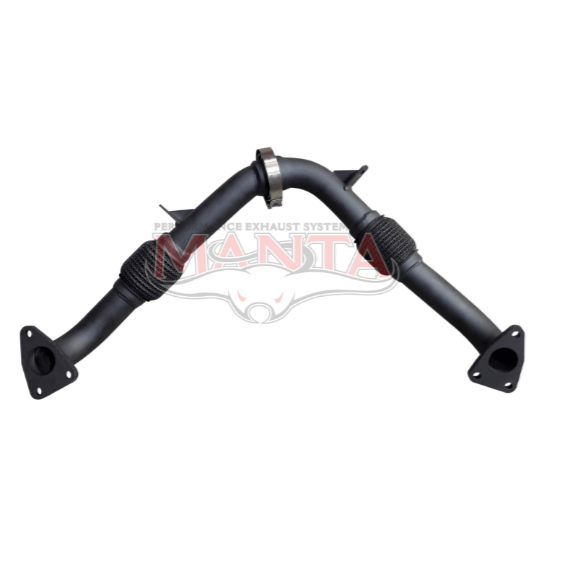 MANTA 1 7/8" CROSS OVER PIPE FITS TOYOTA LANDCRUISER VDJ76R 4.5L V8 2007-2025 (SSMBE294)