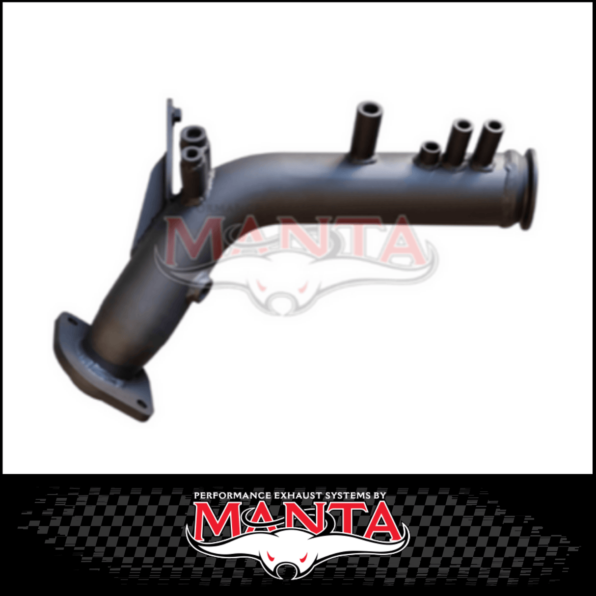 MANTA 3" DPF DELETE PIPE STAINLESS STEEL FITS TOYOTA LANDCRUISER GDJ79R 2.8L 4CYL (SSMBE745-DPF)