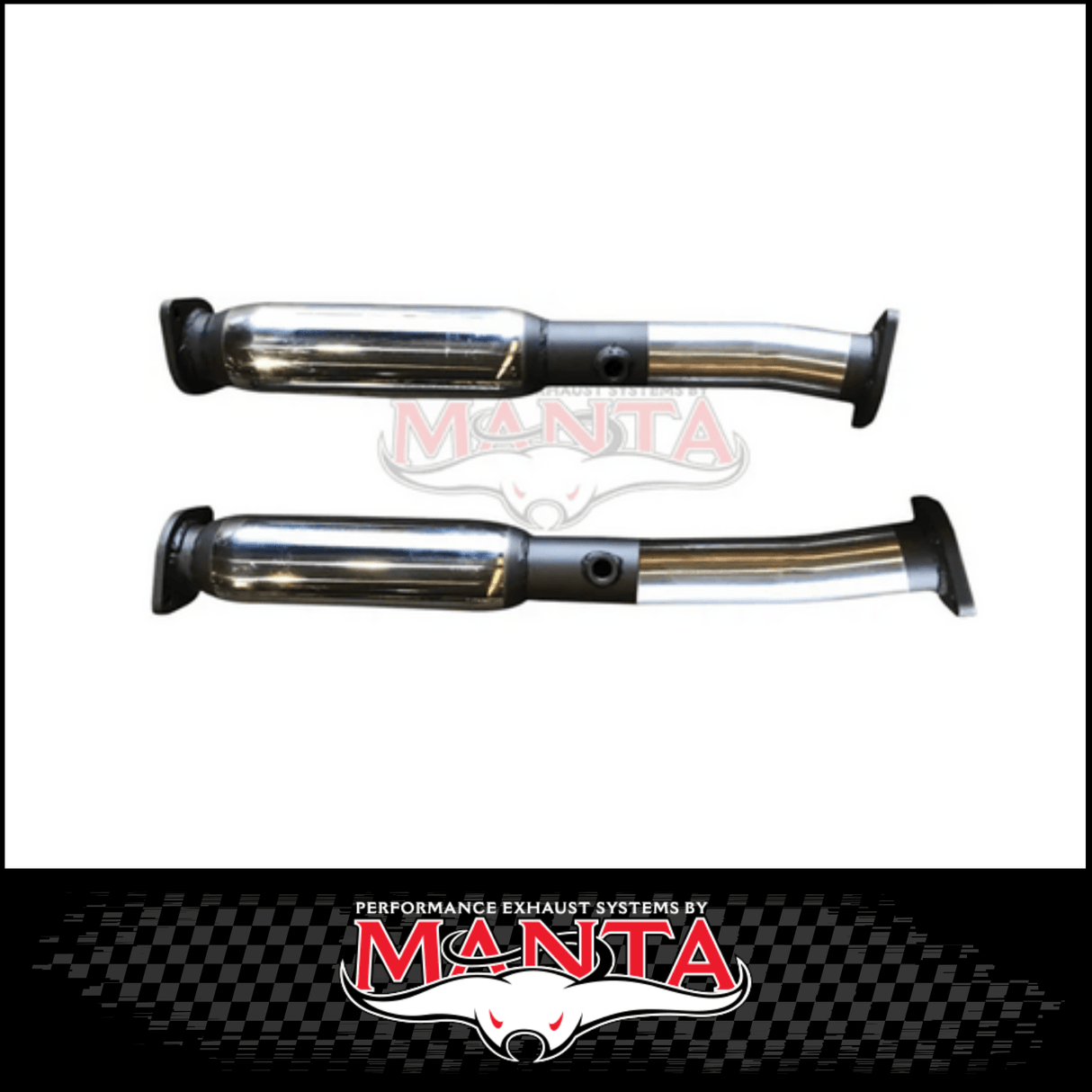 MANTA 2.5" CAT DELETES FIT NISSAN PATROL Y62 5.6L V8 2012-ON