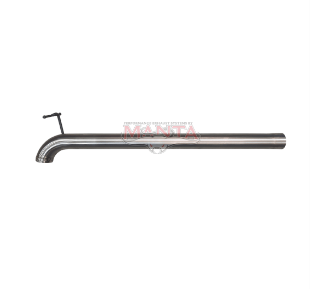 MANTA 3" MUFFLER DELETE PIPE FITS FORD RANGER NEXT GEN 3.0L V6 2022-ON