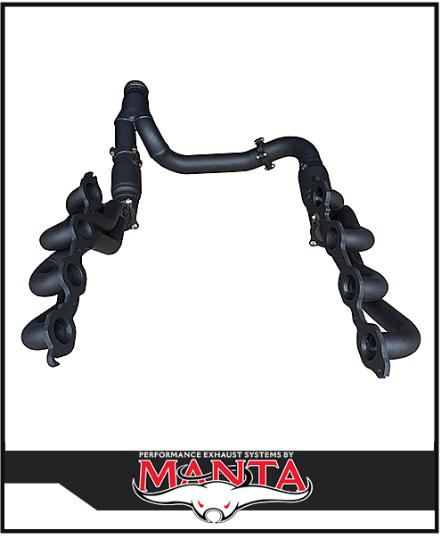 MANTA EXTRACTORS, CATS & Y-PIPE KIT FITS CHEVROLET SILVERADO 1500 ZR1 ZR2 6.2L V8 (SSMKCH0006)