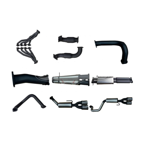 MANTA ENGINE BACK EXHAUST SYSTEM WITH QUAD TIPS FITS CHEVROLET SILVERADO 1500 ZR1 6.2L V8 (SSMKCH0009)