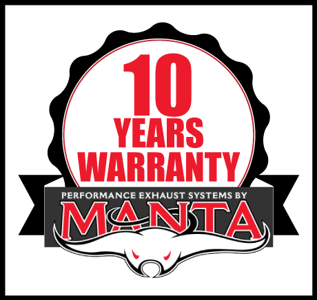 MANTA DPF BACK 4" INTO 5" EXHAUST SYSTEM FITS CHEVROLET SILVERADO 2500 HD LTZ 6.6L TD V8 - PIPE ONLY (SSMKCH0028)