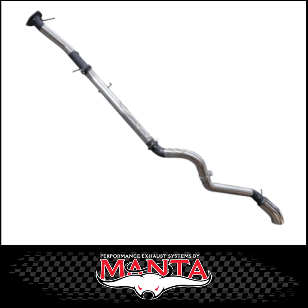 MANTA 4" STAINLESS STEEL DPF BACK EXHAUST SYSTEM FITS FORD EVEREST NEXT GEN 3.0L V6 2022-ON (SSMKFD0302)