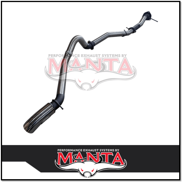 MANTA 4" STAINLESS STEEL DPF BACK EXHAUST SYSTEM FITS FORD EVEREST NEXT GEN 3.0L V6 2022-ON (SSMKFD0302)