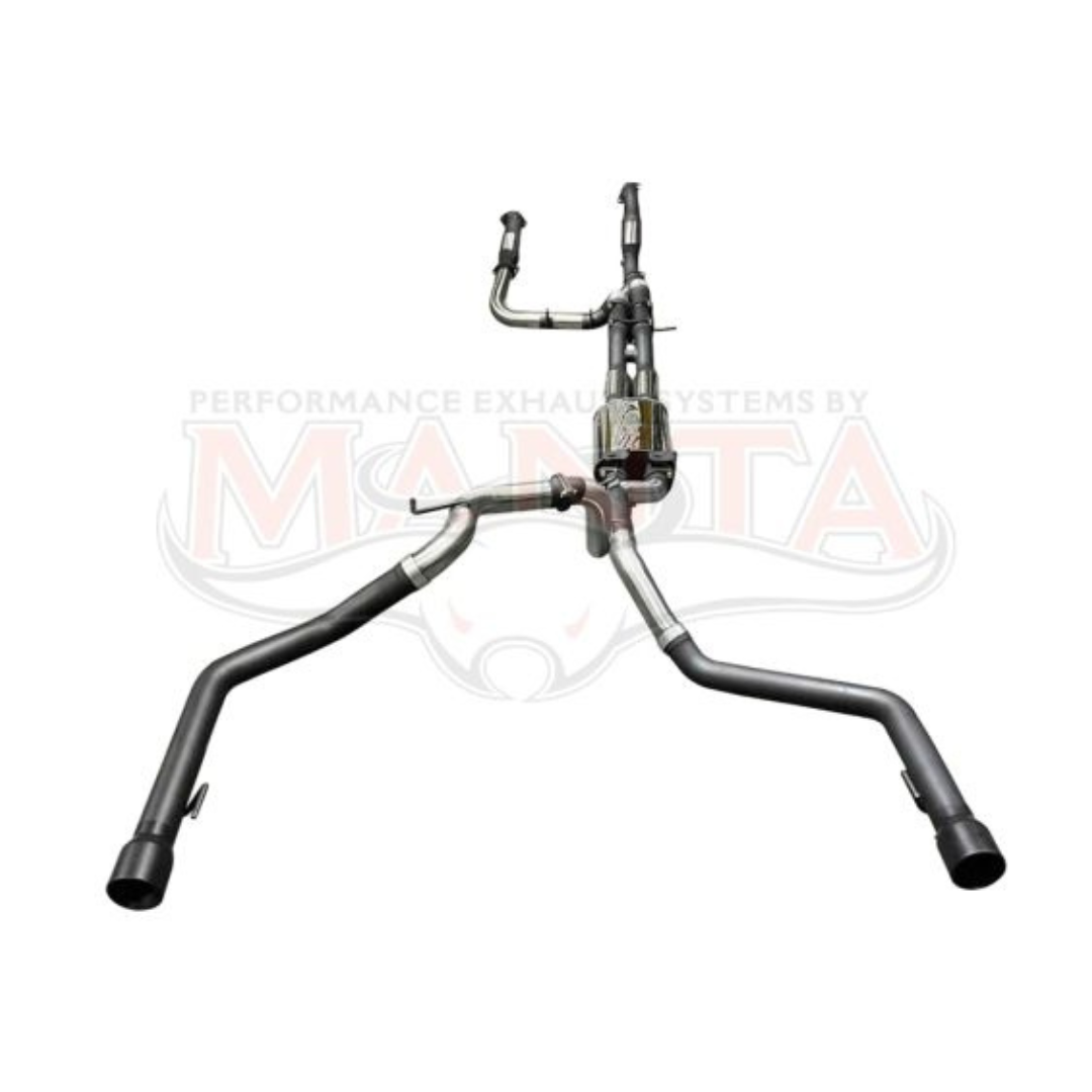 MANTA ENGINE BACK EXHAUST SYSTEM FITS FORD RANGER RAPTOR NEXT GEN 3.0L V6 TWIN TURBO 6/2022-ON (SSMKFD0321)
