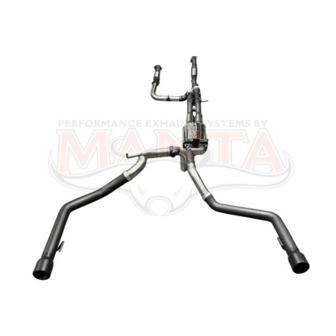 MANTA ENGINE BACK EXHAUST SYSTEM WITH BI-MODAL INTEGRATION FITS FORD RANGER RAPTOR NEXT GEN 3.0L V6 TWIN TURBO 6/2022-ON (SSMKFD0321)