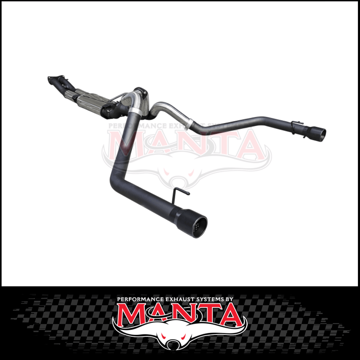 MANTA ENGINE BACK EXHAUST SYSTEM WITH BI-MODAL INTEGRATION FITS FORD RANGER RAPTOR NEXT GEN 3.0L V6 TWIN TURBO 6/2022-ON (SSMKFD0321)