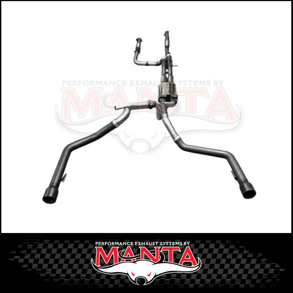 MANTA ENGINE BACK EXHAUST SYSTEM WITH BI-MODAL INTEGRATION FITS FORD RANGER RAPTOR NEXT GEN 3.0L V6 TWIN TURBO 6/2022-ON (SSMKFD0321)