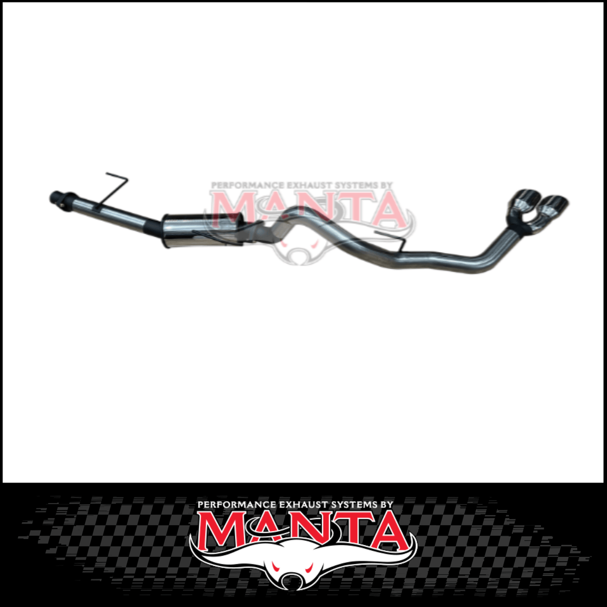 MANTA 3" CAT BACK EXHAUST SYSTEM FITS FORD F150 3.5L V6 SWB & LWB 2023-ON (SSMKFD0332)