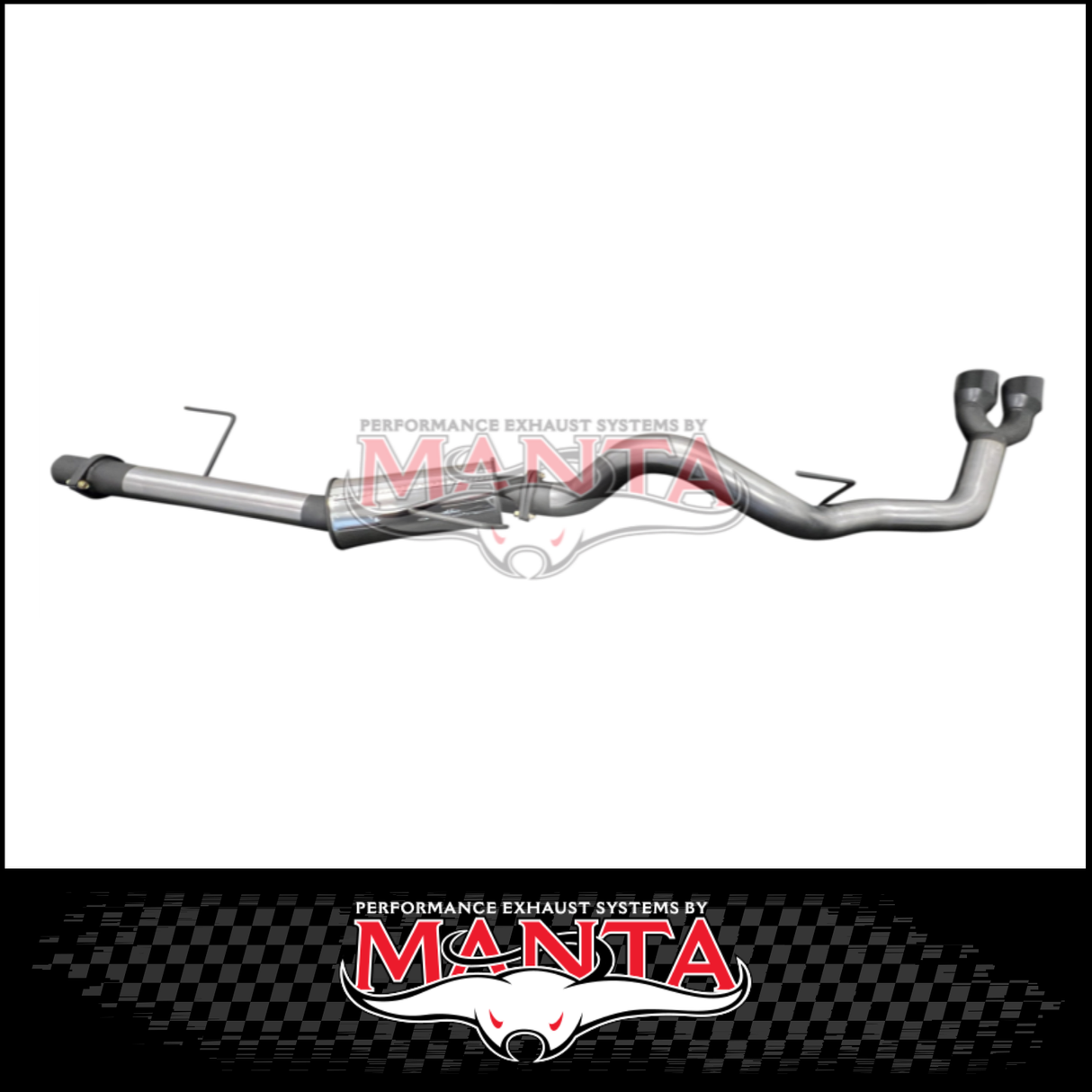 MANTA 3" CAT BACK EXHAUST SYSTEM FITS FORD F150 3.5L V6 SWB & LWB 2023-ON (SSMKFD0333)