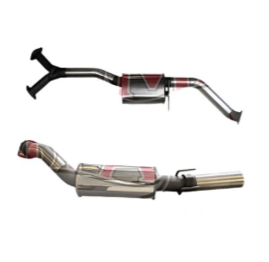 MANTA 3" CATBACK EXHAUST SYSTEM FITS HOLDEN COMMODORE VZ 3.6L V6 SEDAN (SSMKHN0104)