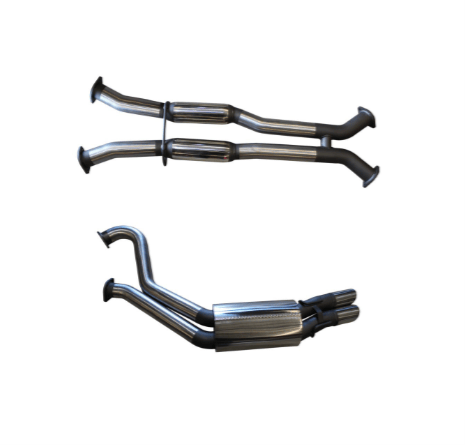 MANTA 3" CATBACK EXHAUST SYSTEM FITS HOLDEN COMMODORE VT VX VY VZ 5.7L 6.0L V8 SEDAN (SSMKHN0121)
