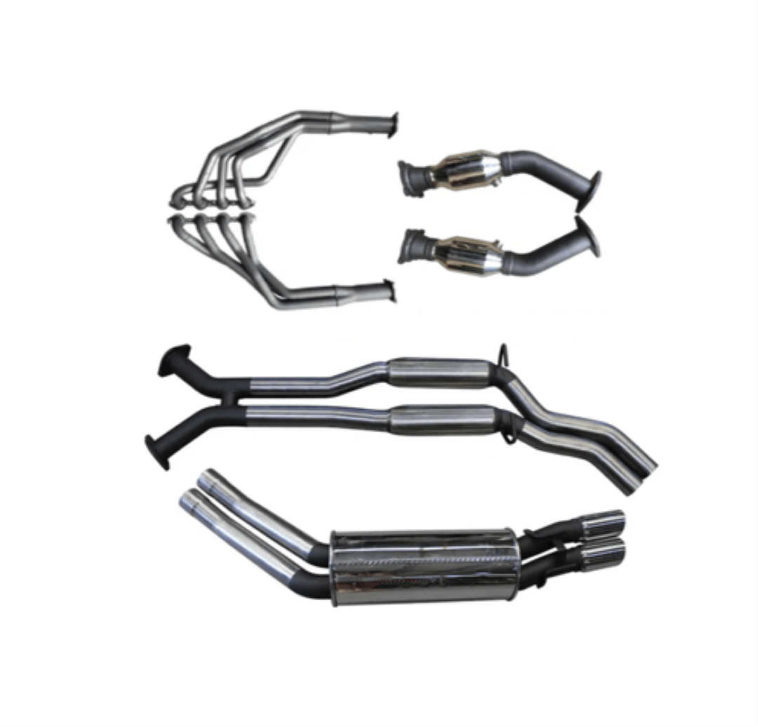 MANTA ENGINE BACK STAINLESS STEEL EXHAUST SYSTEM FITS HOLDEN COMMODORE VT VX VY VZ 5.7L 6.0L V8 SEDAN (SSMKHN0125)