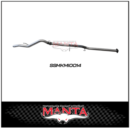 MANTA 3" DPF BACK EXHAUST SYSTEM FITS MITSUBISHI TRITON MQ MR 2.4L 4N15 4CYL 3/2015-12/2023