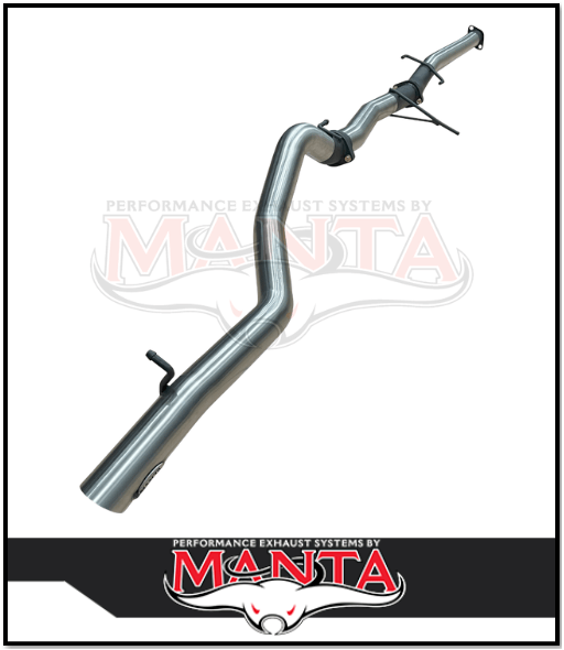 MANTA 3" DPF BACK EXHAUST SYSTEM FITS MITSUBISHI PAJERO SPORT QE QF QG 2.4L 4N15 4CYL 2015-2024 (MKMI0031)