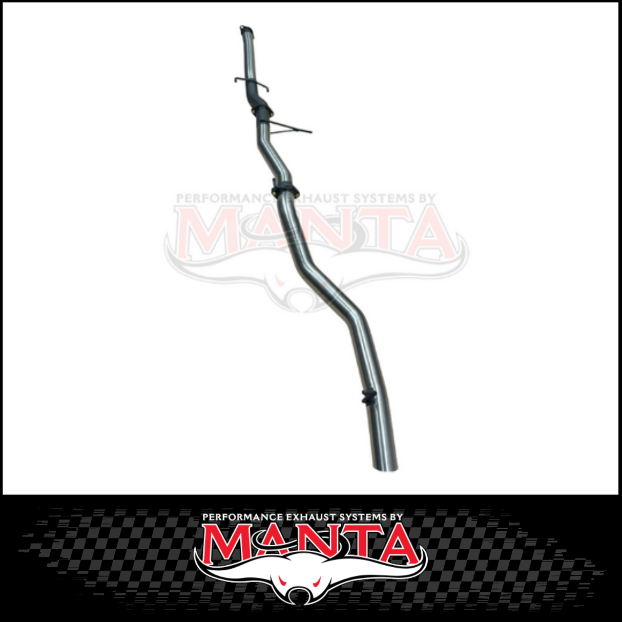 MANTA 3" DPF BACK EXHAUST SYSTEM FITS MITSUBISHI PAJERO SPORT QE QF QG 2.4L 4N15 4CYL 2015-2024