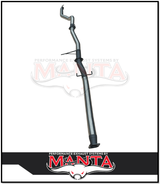 MANTA 3" DPF BACK EXHAUST SYSTEM FITS MITSUBISHI PAJERO SPORT QE QF QG 2.4L 4N15 4CYL 2015-2024 (MKMI0031)