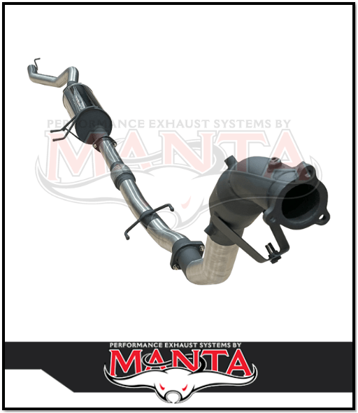 MANTA 3" TURBO BACK EXHAUST SYSTEM (DPF DELETE) FITS MITSUBISHI PAJERO SPORT QE QF QG 2.4L 4N15 4CYL 2015-2024
