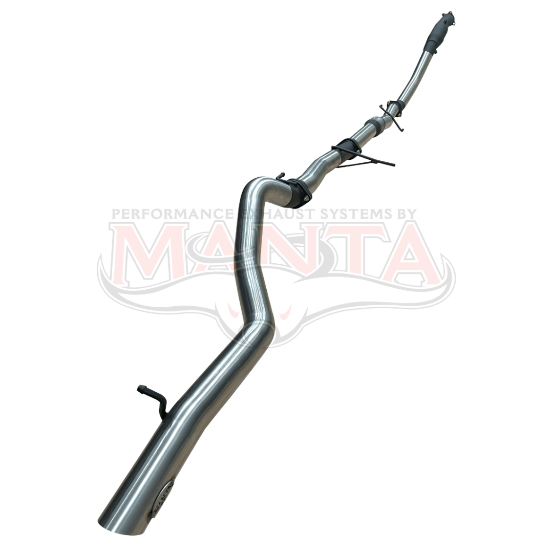 MANTA 3" TURBO BACK EXHAUST SYSTEM (DPF DELETE) FITS MITSUBISHI PAJERO SPORT QE QF QG 2.4L 4N15 4CYL 2015-2024