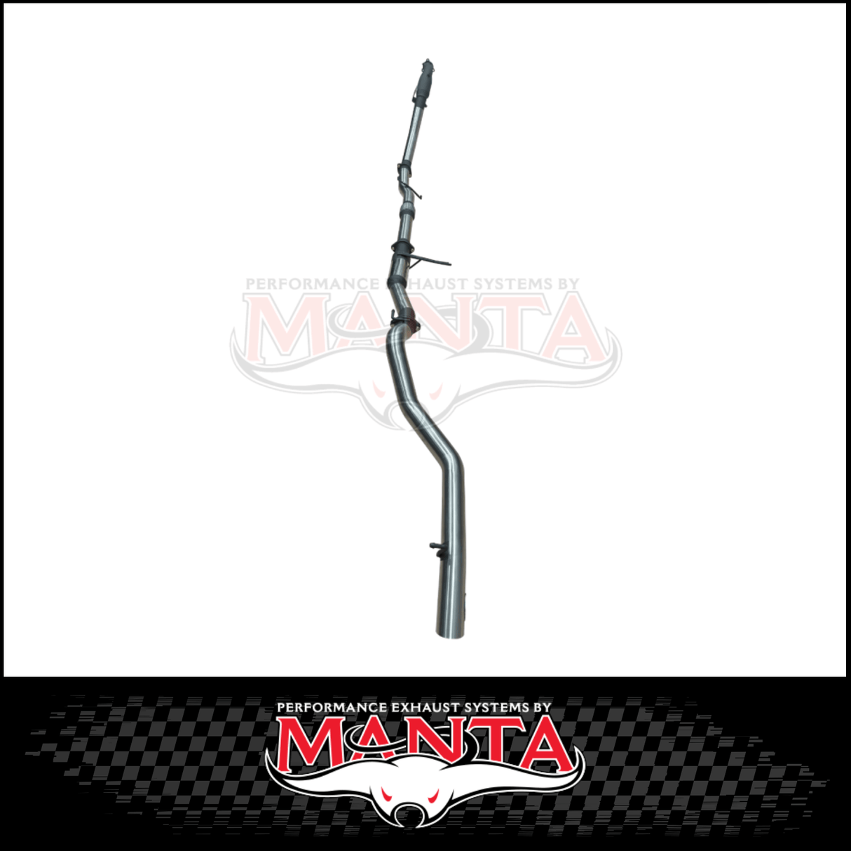 MANTA 3" TURBO BACK EXHAUST SYSTEM (DPF DELETE) FITS MITSUBISHI PAJERO SPORT QE QF QG 2.4L 4N15 4CYL 2015-2024