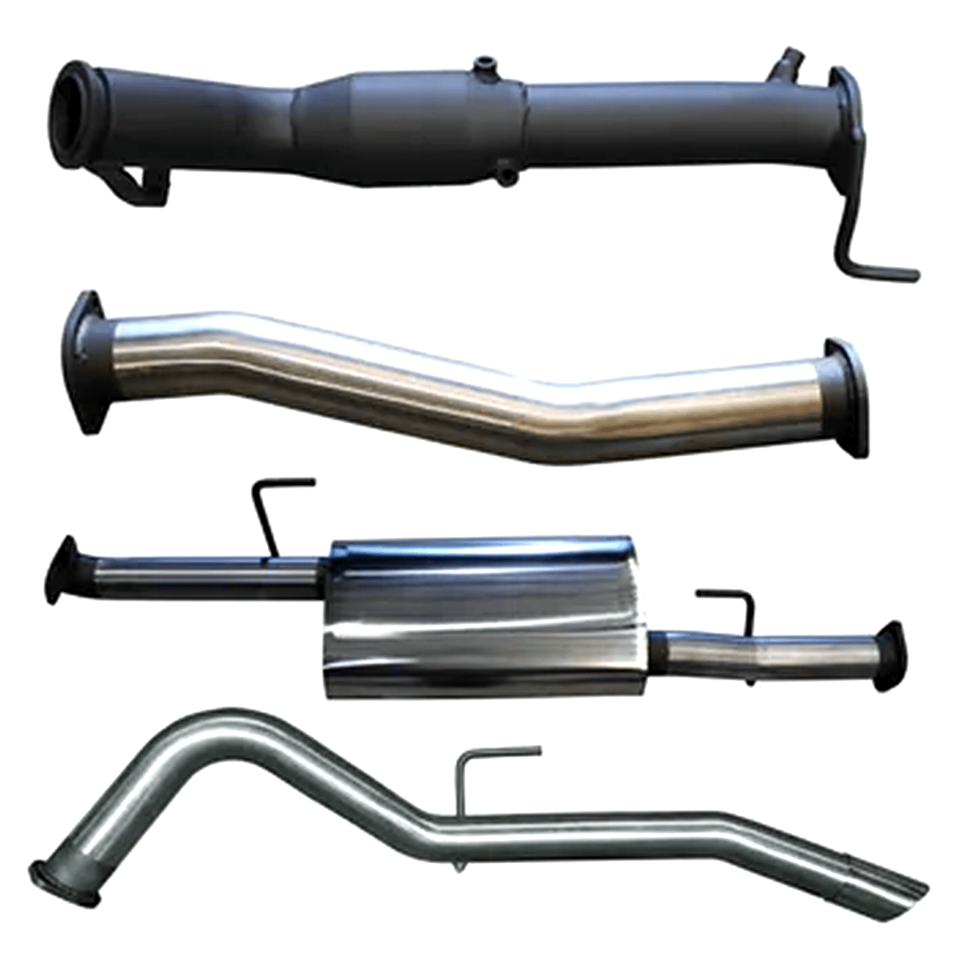 MANTA 3" TURBO BACK EXHAUST WITH CAT/MUFFLER FITS NISSAN NAVARA D23 NP300 2.3L TD 4CYL 2015-ON (SSMKNI0095)