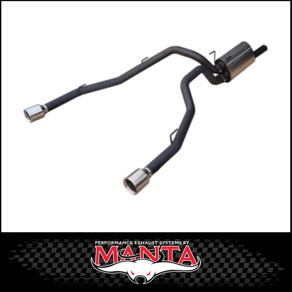 MANTA 3" STAINLESS STEEL CAT BACK EXHAUST FITS RAM 1500 DS 5.7L V8 1/2017-ON (SSMKRA0001)