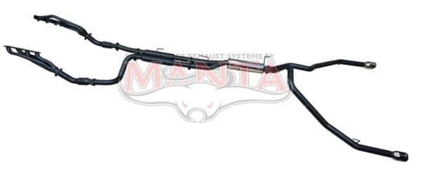 MANTA 3" STAINLESS STEEL COMPLETE EXHAUST SYSTEM FITS RAM 1500 DS 5.7L V8 1/2017-ON (SSMKRA0009)