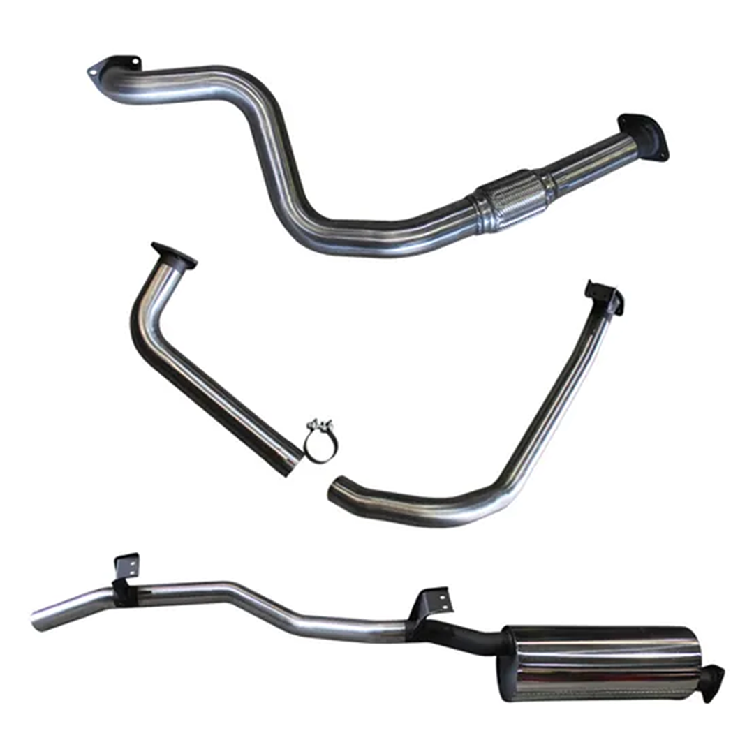 MANTA STAINLESS STEEL MANIFOLD BACK EXHAUST SYSTEM FITS TOYOTA LANDCRUISER HZJ75R 4.2L 1HZ 1990-1999 (SSMKTY0069)