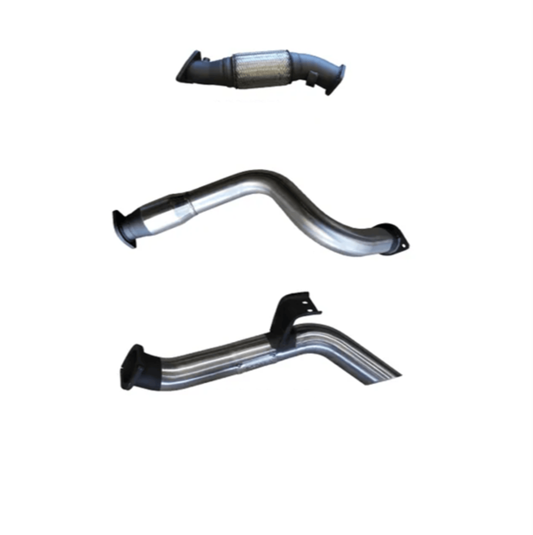 MANTA 3" TURBO BACK SIDE EXIT EXHAUST SYSTEM FITS TOYOTA LANDCRUISER VDJ79R 4.5L V8 SINGLE CAB 2007-2016