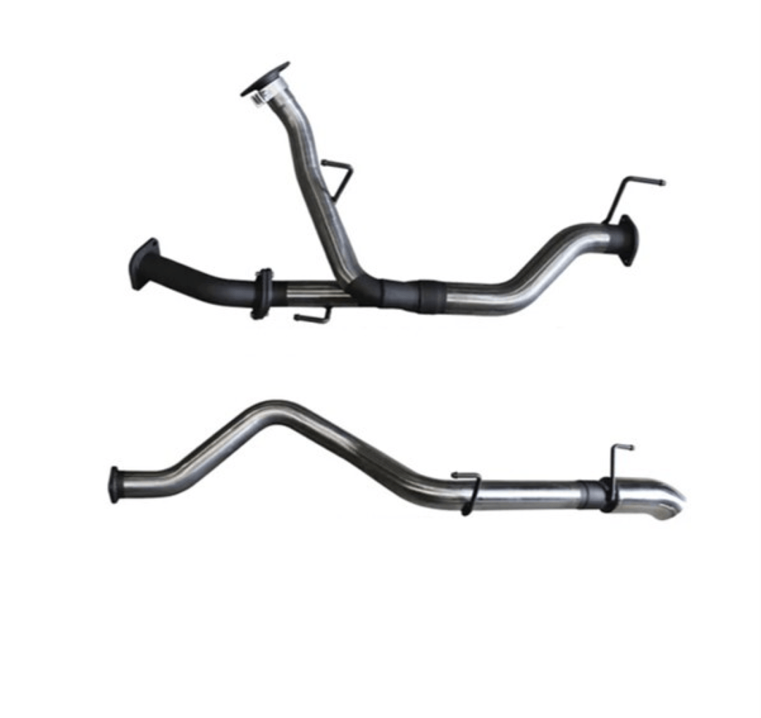 MANTA 2.5" TWIN INTO 3" DPF BACK EXHAUST FITS TOYOTA LANDCRUISER VDJ200R 2015-2021