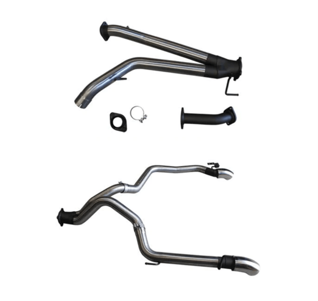 MANTA 3" TWIN DPF BACK EXHAUST SYSTEM (L & R EXIT) FITS TOYOTA LANDCRUISER VDJ200R 4.5L V8 2015-2021