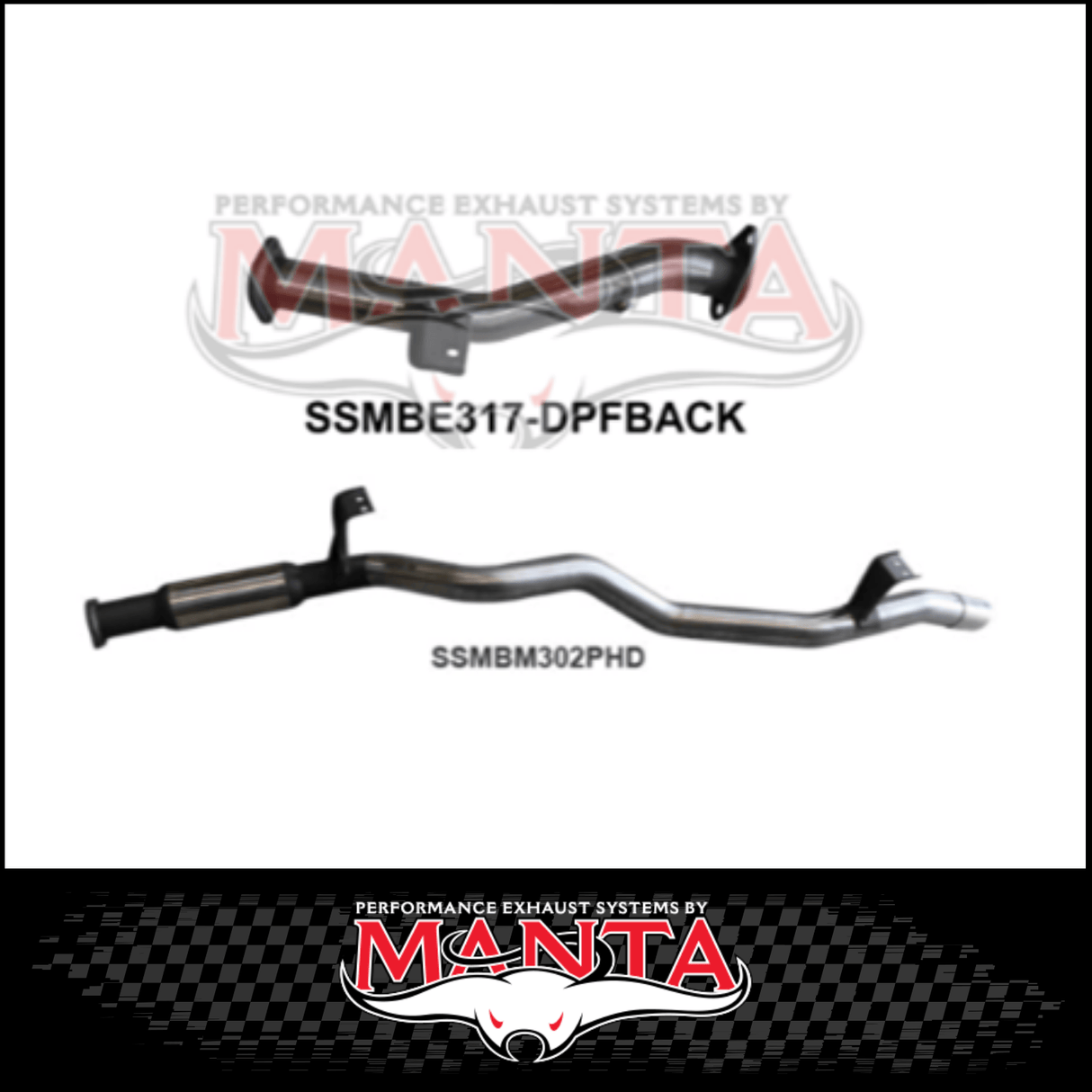 MANTA 3" STAINLESS STEEL DPF BACK EXHAUST SYSTEM FITS TOYOTA LANDCRUISER VDJ76R 4.5L V8 WAGON 2016-2025