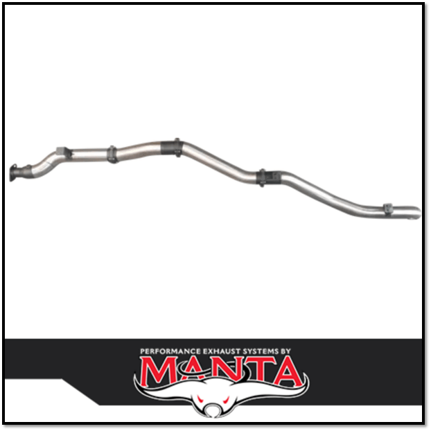 MANTA 4" DPF BACK EXHAUST SYSTEM FITS TOYOTA LANDCRUISER VDJ79R 4.5L V8 2016-2025
