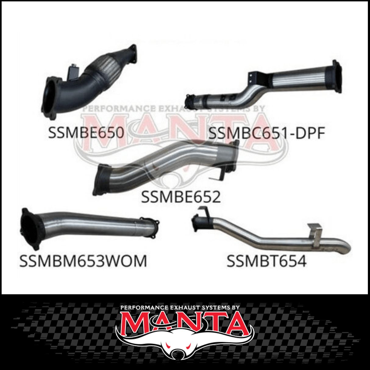 MANTA 4" TURBO BACK EXHAUST SYSTEM (DPF DELETE) FITS TOYOTA LANDCRUISER VDJ79R 4.5L V8 2016-2025