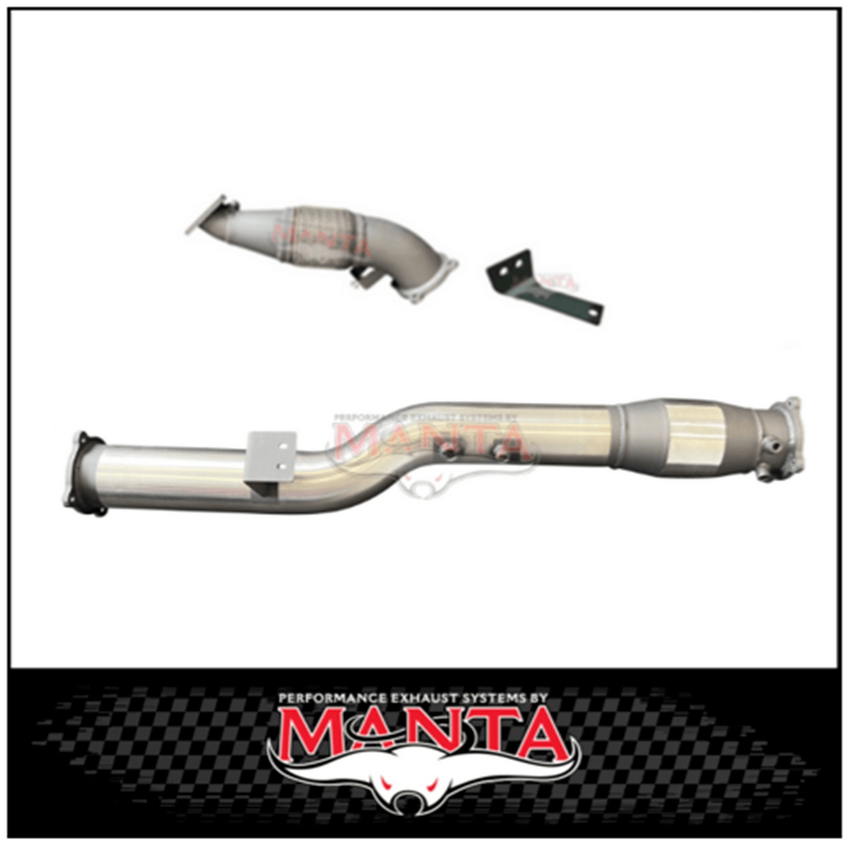 MANTA 4" DPF DELETE (BOLTS TO MANTA 4" SYSTEM ONLY) FITS TOYOTA LANDCRUISER VDJ79R 4.5L V8 2016-2025