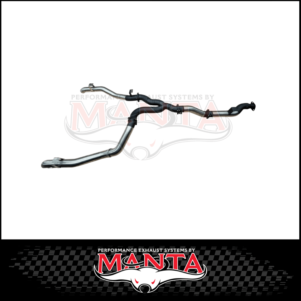 MANTA 4" STAINLESS STEEL DUAL DPF BACK EXHAUST SYSTEM FITS TOYOTA LANDCRUISER VDJ79R 4.5L V8 2016-2025 (SSMKTY0220)